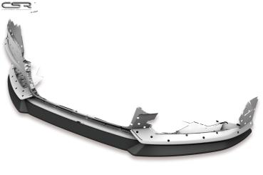 CSR Frontspoiler | Cup-Spoilerlippe mit ABE für Audi A6 C7 4G S-Line/ S6 C7 4G CSL410-M Carbon Look matt strukturiert (keine Lackierung erforderlich)