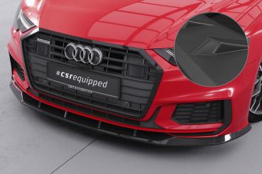 CSR Frontspoiler | Cup-Spoilerlippe mit ABE für Audi A6 S-Line / S6 C8 (Typ 4K/F2) CSL413-L Lackierung erforderlich (unlackiert)