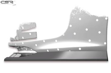 CSR Frontspoiler | Cup-Spoilerlippe mit ABE für VW Golf 6 GTI Edition 35 CSL415-L schwarz matt (Lackierung erforderlich)