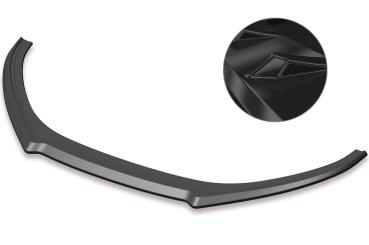 CSR Frontspoiler | Cup-Spoilerlippe mit ABE für VW Polo V R WRC Street CSL424-G Glossy schwarz Hochglanz (keine Lackierung erforderlich)