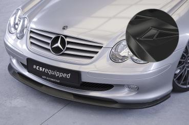 CSR Frontspoiler | Cup-Spoilerlippe mit ABE für Mercedes-Benz SL-Klasse R230 CSL427-G Glossy schwarz Hochglanz (keine Lackierung erforderlich)
