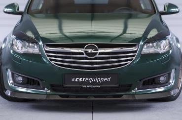CSR Frontspoiler | Cup-Spoilerlippe mit ABE für Opel Insignia A CSL432-G Glossy schwarz Hochglanz (keine Lackierung erforderlich)