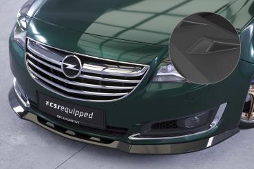 CSR Frontspoiler | Cup-Spoilerlippe mit ABE für Opel Insignia A CSL432-L schwarz matt (Lackierung erforderlich)