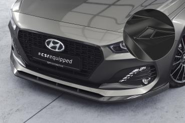 CSR Frontspoiler | Cup-Spoilerlippe mit ABE für Hyundai I30 (PD) CSL434-G Glossy schwarz Hochglanz (keine Lackierung erforderlich)