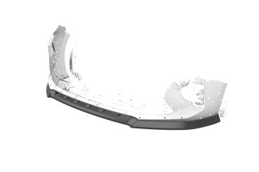 CSR Frontspoiler | Cup-Spoilerlippe mit ABE für Opel Corsa F GS-Line CSL436-M Carbon Look matt strukturiert (keine Lackierung erforderlich)