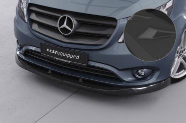 CSR Frontspoiler | Cup-Spoilerlippe mit ABE für Mercedes-Benz Vito 447 CSL439-S schwarz matt strukturiert (keine Lackierung erforderlich)
