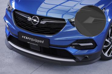 CSR Frontspoiler | Cup-Spoilerlippe mit ABE für Opel Grandland X CSL441-S schwarz matt strukturiert (keine Lackierung erforderlich)
