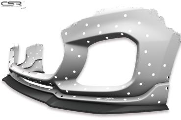 CSR Frontspoiler | Cup-Spoilerlippe mit ABE für Suzuki Swift 6 (RZ/AZ) Sport CSL442-M Carbon Look matt strukturiert (keine Lackierung erforderlich)