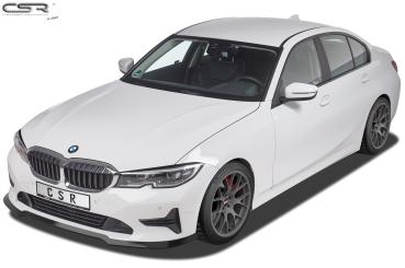 CSR Frontspoiler | Cup-Spoilerlippe mit ABE für BMW 3er G20 Limousine / G21 Touring CSL444-M Carbon Look matt strukturiert (keine Lackierung erforderlich)