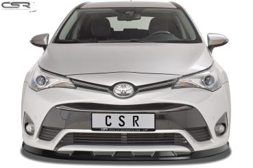 CSR Frontspoiler | Cup-Spoilerlippe mit ABE für Toyota Avensis (T27) CSL449-L schwarz matt (Lackierung erforderlich)