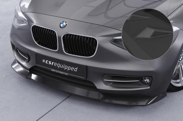 CSR Frontspoiler | Cup-Spoilerlippe mit ABE für BMW 1er F20 / F21 CSL450-S schwarz matt strukturiert (keine Lackierung erforderlich)