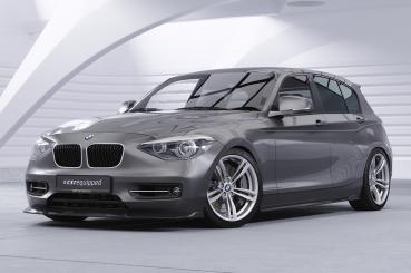 CSR Frontspoiler | Cup-Spoilerlippe mit ABE für BMW 1er F20 / F21 CSL450-L schwarz matt (Lackierung erforderlich)