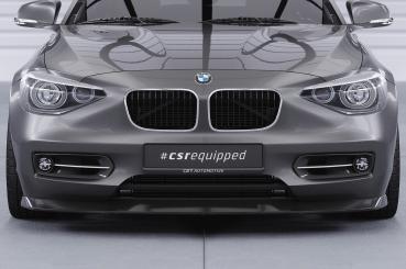 CSR Frontspoiler | Cup-Spoilerlippe mit ABE für BMW 1er F20 / F21 CSL450-L schwarz matt (Lackierung erforderlich)