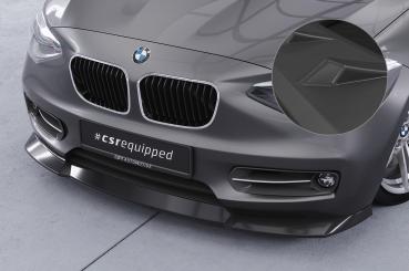CSR Frontspoiler | Cup-Spoilerlippe mit ABE für BMW 1er F20 / F21 CSL450-L schwarz matt (Lackierung erforderlich)