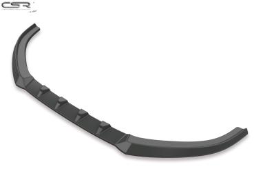CSR Frontspoiler | Cup-Spoilerlippe mit ABE für Audi S3 / A3 8V S-Line Cabrio / Limo CSL453-L schwarz matt (Lackierung erforderlich)