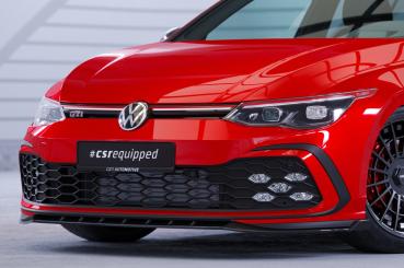 CSR Frontspoiler | Cup-Spoilerlippe mit ABE für VW Golf 8 (Typ CD) GTI/GTD/GTE/R-Line CSL466-K Kupfer matt (keine Lackierung erforderlich)