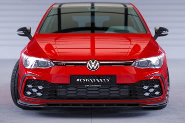 CSR Frontspoiler | Cup-Spoilerlippe mit ABE für VW Golf 8 (Typ CD) GTI/GTD/GTE/R-Line CSL466-K Kupfer matt (keine Lackierung erforderlich)