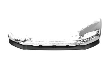 CSR Frontspoiler | Cup-Spoilerlippe mit ABE für Skoda Superb III (Typ 3V) CSL468-L schwarz matt (Lackierung erforderlich)