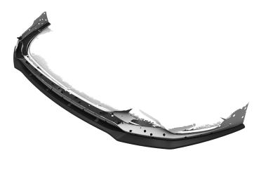 CSR Frontspoiler | Cup-Spoilerlippe mit ABE für Kia Optima (JF) GT/GT-Line CSL469-L schwarz matt (Lackierung erforderlich)