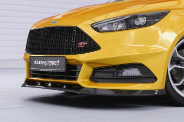 CSR Frontspoiler | Cup-Spoilerlippe mit ABE für Ford Focus MK3 ST Turnier CSL476-L schwarz matt (Lackierung erforderlich)