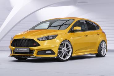 CSR Frontspoiler | Cup-Spoilerlippe mit ABE für Ford Focus MK3 ST Turnier CSL476-L schwarz matt (Lackierung erforderlich)