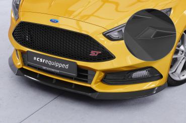 CSR Frontspoiler | Cup-Spoilerlippe mit ABE für Ford Focus MK3 ST Turnier CSL476-L schwarz matt (Lackierung erforderlich)