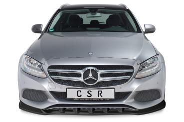 CSR Frontspoiler | Cup-Spoilerlippe mit ABE für Mercedes-Benz C-Klasse 205 CSL482-L schwarz matt (Lackierung erforderlich)