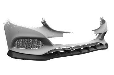 CSR Frontspoiler | Cup-Spoilerlippe mit ABE für Mercedes-Benz C-Klasse 205 CSL482-L schwarz matt (Lackierung erforderlich)