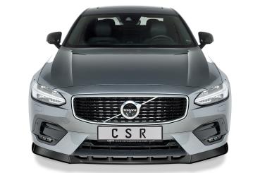 CSR Frontspoiler | Cup-Spoilerlippe mit ABE für Volvo S90 CSL488-L schwarz matt (Lackierung erforderlich)