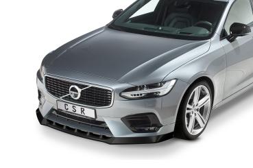 CSR Frontspoiler | Cup-Spoilerlippe mit ABE für Volvo S90 CSL488-L schwarz matt (Lackierung erforderlich)