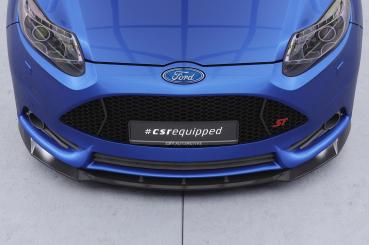 CSR Frontspoiler | Cup-Spoilerlippe mit ABE für Ford Focus MK3 ST CSL491-L schwarz matt (Lackierung erforderlich)