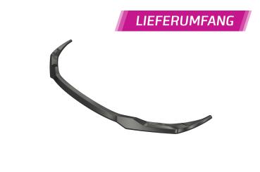 CSR Frontspoiler | Cup-Spoilerlippe mit ABE für Audi R8 (Typ 4S) CSL502-L schwarz matt (Lackierung erforderlich)