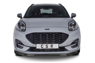 CSR Frontspoiler | Cup-Spoilerlippe mit ABE für Ford Puma ST-Line CSL504-S schwarz matt strukturiert (keine Lackierung erforderlich)