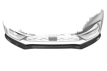 CSR Frontspoiler | Cup-Spoilerlippe mit ABE für Ford Puma ST-Line CSL504-S schwarz matt strukturiert (keine Lackierung erforderlich)