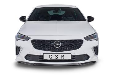 CSR Frontspoiler | Cup-Spoilerlippe mit ABE für Opel Insignia B Gsi CSL505-L schwarz matt (Lackierung erforderlich)