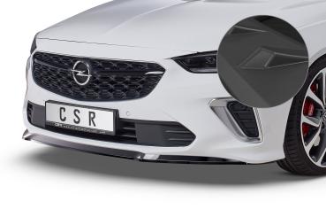 CSR Frontspoiler | Cup-Spoilerlippe mit ABE für Opel Insignia B Gsi CSL505-L schwarz matt (Lackierung erforderlich)