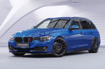 CSR Frontspoiler | Cup-Spoilerlippe mit ABE für BMW 3er (F30 / F31) CSL506-L Lackierung erforderlich (schwarz matt)