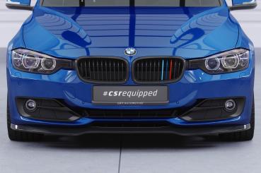 CSR Frontspoiler | Cup-Spoilerlippe mit ABE für BMW 3er (F30 / F31) CSL506-L Lackierung erforderlich (schwarz matt)
