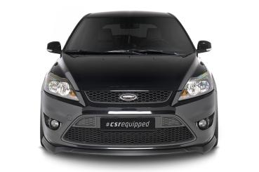 CSR Frontspoiler | Cup-Spoilerlippe mit ABE für Ford Focus MK2 ST CSL509-S schwarz matt strukturiert (keine Lackierung erforderlich)