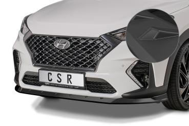 CSR Frontspoiler | Cup-Spoilerlippe mit ABE für Hyundai Tucson (TLE) N-Line CSL511-L schwarz matt (Lackierung erforderlich)