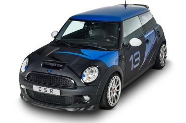 CSR Frontspoiler | Cup-Spoilerlippe mit ABE für Mini Cooper S  R56 CSL512-L schwarz matt (Lackierung erforderlich)