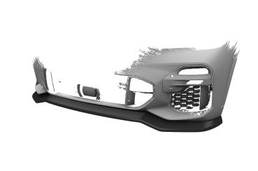 CSR Frontspoiler | Cup-Spoilerlippe mit ABE für BMW X5 (G05) M-Paket CSL513-C Carbon Look Hochglanz (keine Lackierung erforderlich)