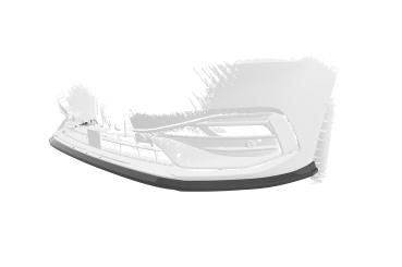 CSR Frontspoiler | Cup-Spoilerlippe mit ABE für Seat Leon 4 (Typ KL) CSL523-G Glossy schwarz Hochglanz (keine Lackierung erforderlich)