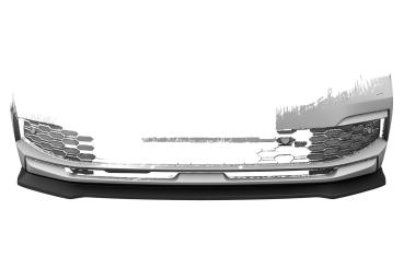CSR Frontspoiler | Cup-Spoilerlippe mit ABE für Skoda Kamiq CSL527-M Carbon Look matt strukturiert (keine Lackierung erforderlich)