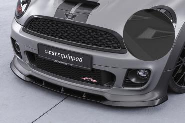 CSR Frontspoiler | Cup-Spoilerlippe mit ABE für Mini Cooper Coupe JCW (R58/R59) CSL529-S schwarz matt strukturiert (keine Lackierung erforderlich)