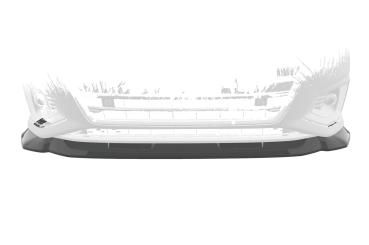 CSR Frontspoiler | Cup-Spoilerlippe mit ABE für Audi A4 B9 (Typ 8W) CSL530-C Carbon Look glänzend (keine Lackierung erforderlich)