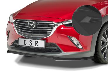CSR Frontspoiler | Cup-Spoilerlippe mit ABE für Mazda CX3 CSL533-S schwarz matt strukturiert (keine Lackierung erforderlich)