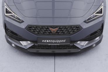 CSR Frontspoiler | Cup-Spoilerlippe mit ABE für Cupra Leon 4 (Typ KL) CSL544-L schwarz matt (Lackierung erforderlich)