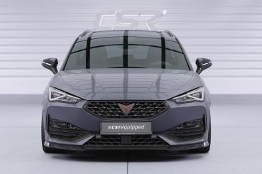 CSR Frontspoiler | Cup-Spoilerlippe mit ABE für Cupra Leon 4 (Typ KL) CSL544-L schwarz matt (Lackierung erforderlich)