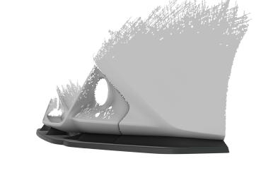 CSR Frontspoiler | Cup-Spoilerlippe mit ABE für Toyota Aygo 2 Facelift CSL548-M Carbon Look matt strukturiert (keine Lackierung erforderlich)
